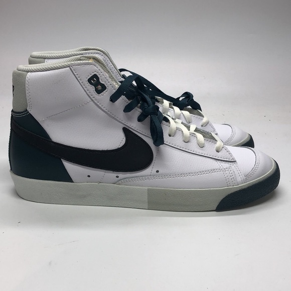 Men’s Nike Blazer Mid ‘77 PRM FB8889-100 White/Black NWOB - Picture 2 of 5